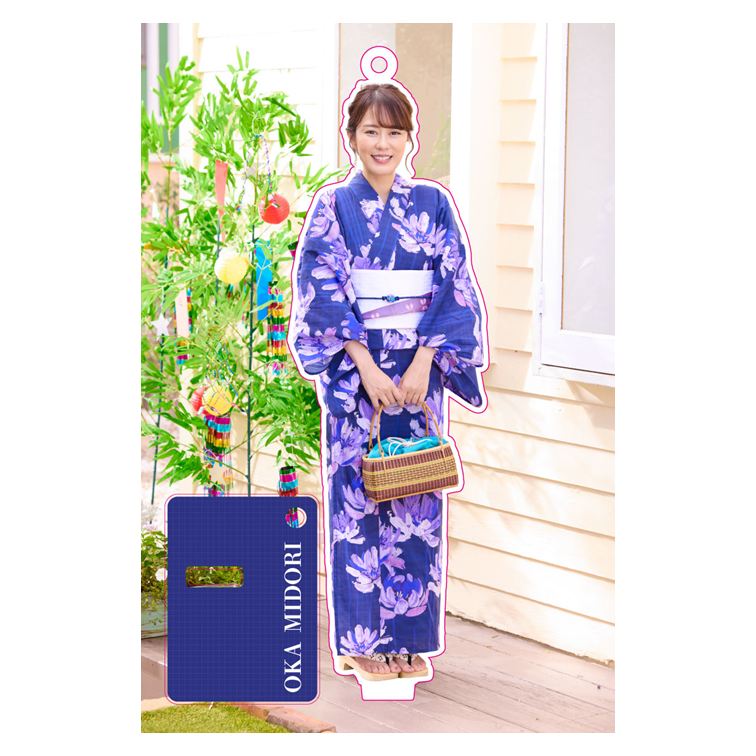 丘みどり2025アクリルスタンドキーホルダーA(紫)