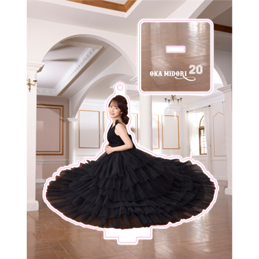 丘みどり2026アクリルスタンドキーホルダーA(ドレス)